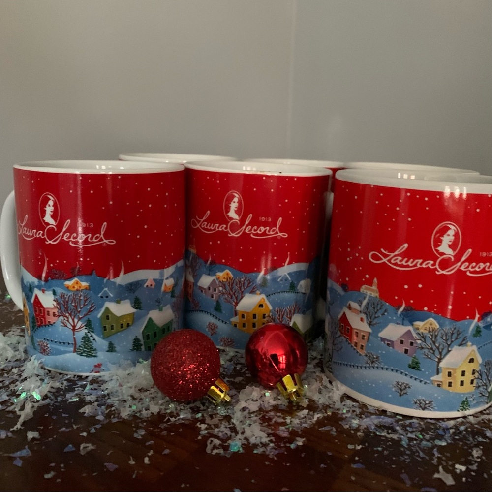 Set of Six Laura Secord Mugs